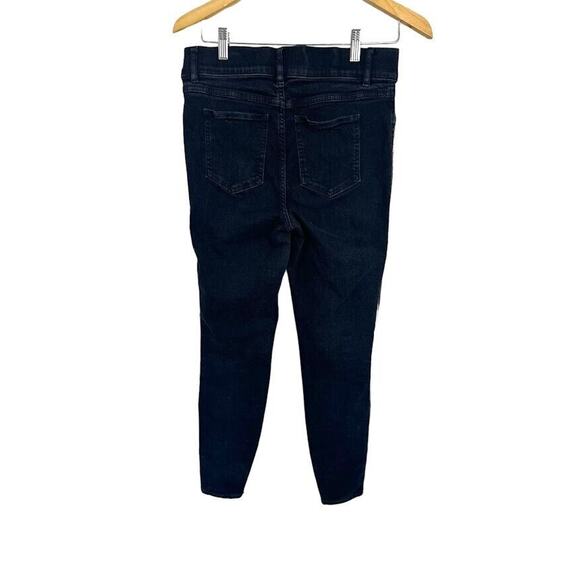 SPANX Ankle Skinny Jeans Pull On High Rise Denim Jegging Women’s Black Size M - Picture 4 of 6